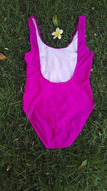 TEAM BRIDE Swimsuit High Cut Bachelorette Monokini