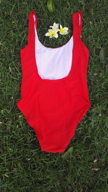 TEAM BRIDE Swimsuit High Cut Bachelorette Monokini