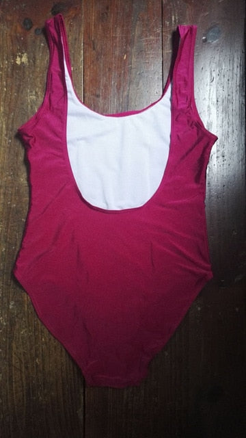 TEAM BRIDE Swimsuit High Cut Bachelorette Monokini