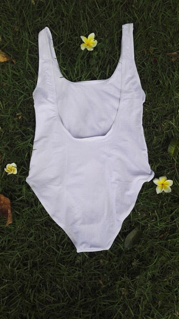TEAM BRIDE Swimsuit High Cut Bachelorette Monokini
