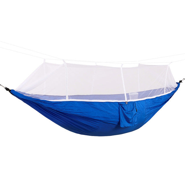 1-2 Person Outdoor Camping Hammock w/ Mosquito Net