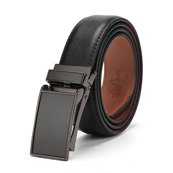 Mens Genuine Leather Luxury Belt