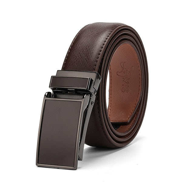 Mens Genuine Leather Luxury Belt
