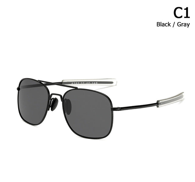 Polarized Aviation Sunglasses Men Pilot Mirror UV400