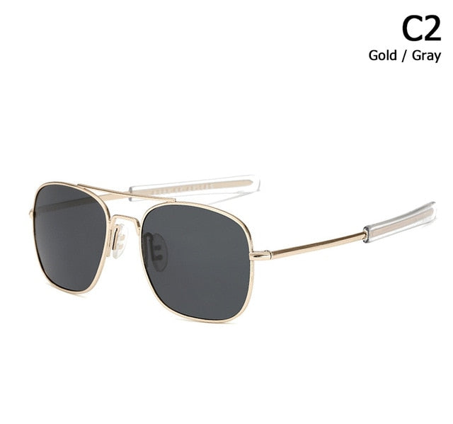 Polarized Aviation Sunglasses Men Pilot Mirror UV400