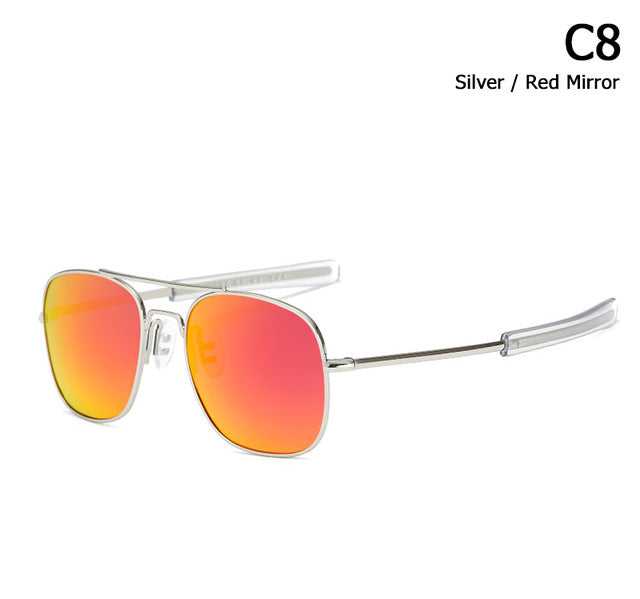 Polarized Aviation Sunglasses Men Pilot Mirror UV400
