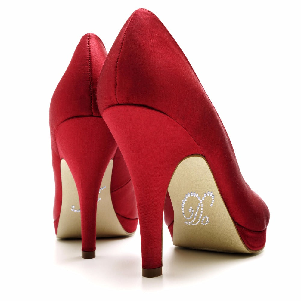 2pc High Heel Wedding Stickers