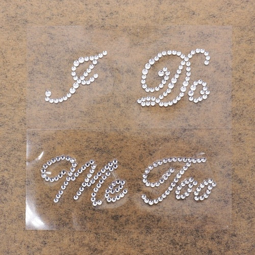 2pc High Heel Wedding Stickers