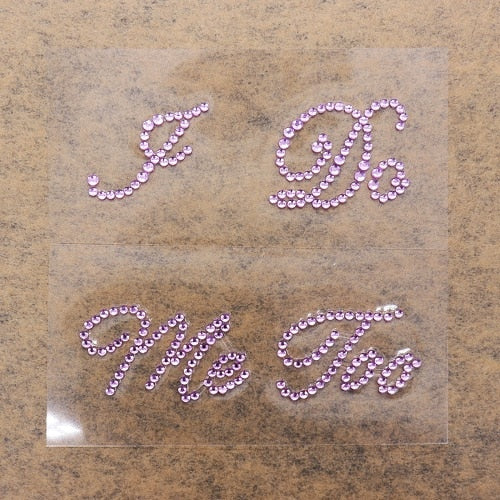 2pc High Heel Wedding Stickers