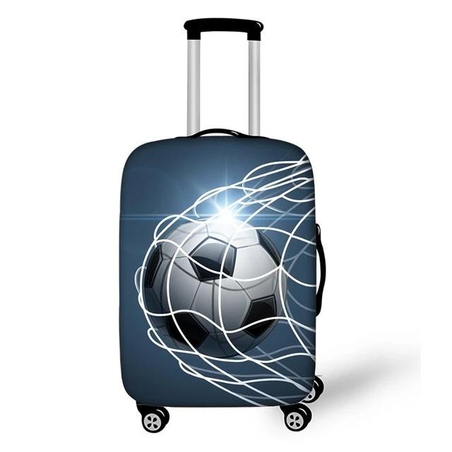 Soccer Suitcase Protective Cover Travel Case Sports