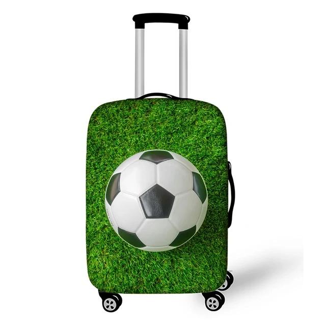 Soccer Suitcase Protective Cover Travel Case Sports