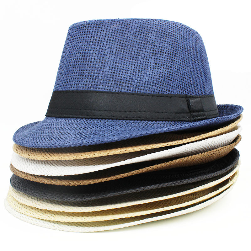 8 COLORS Womens Fedoras Fashion Jazz Sun Summer Panama Hat Beach Vacation