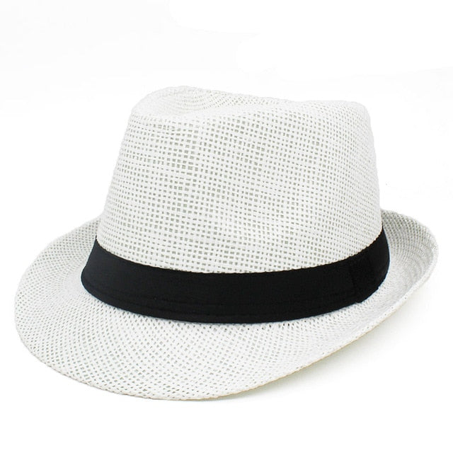 8 COLORS Womens Fedoras Fashion Jazz Sun Summer Panama Hat Beach Vacation