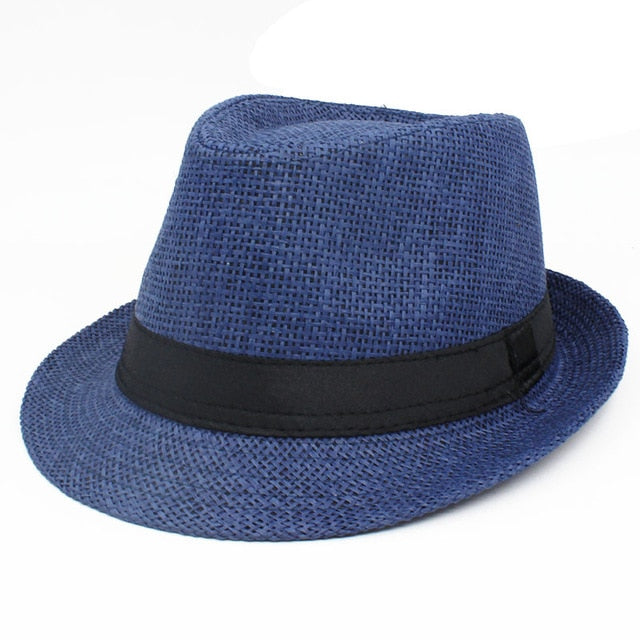 8 COLORS Womens Fedoras Fashion Jazz Sun Summer Panama Hat Beach Vacation