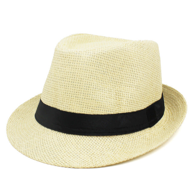 8 COLORS Womens Fedoras Fashion Jazz Sun Summer Panama Hat Beach Vacation