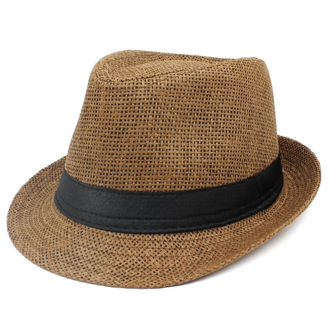 8 COLORS Womens Fedoras Fashion Jazz Sun Summer Panama Hat Beach Vacation