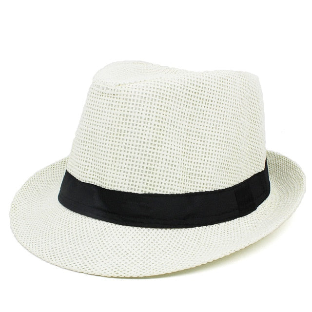 8 COLORS Womens Fedoras Fashion Jazz Sun Summer Panama Hat Beach Vacation