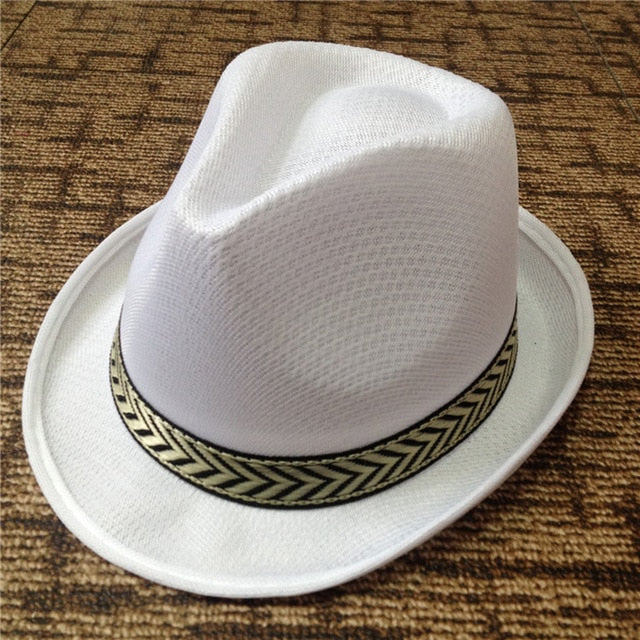 Womens Summer Jazz Hat Panama Fedora
