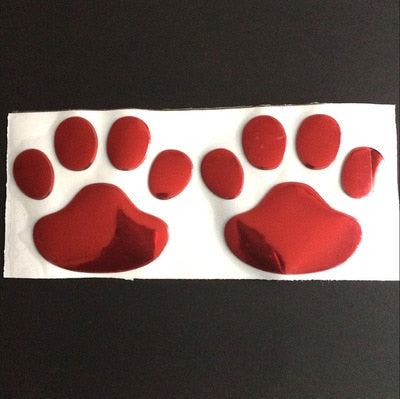 Car Sticker Paw Animal Footprint