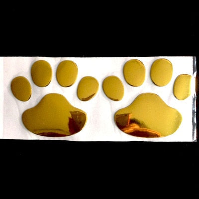 Car Sticker Paw Animal Footprint