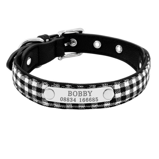 Engraved Pet ID Tag Collars Small Cats Dogs