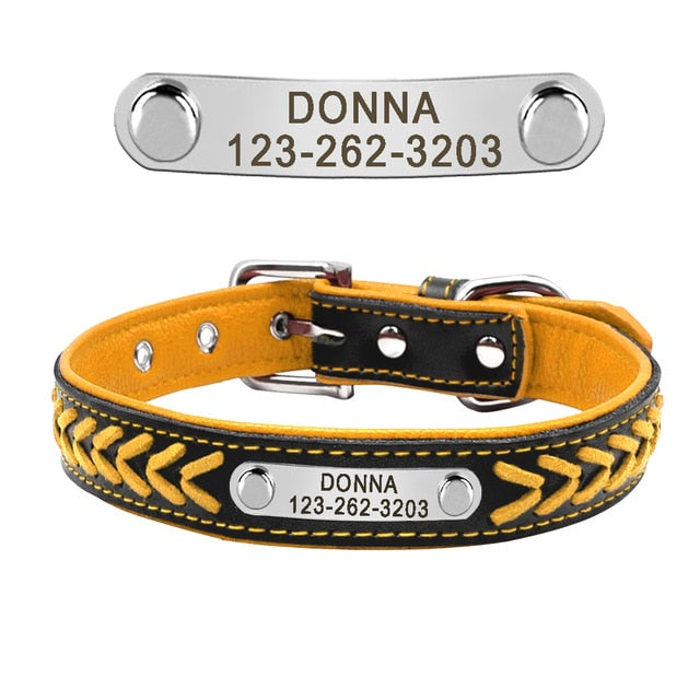 Engraved Pet ID Tag Collars Small Cats Dogs