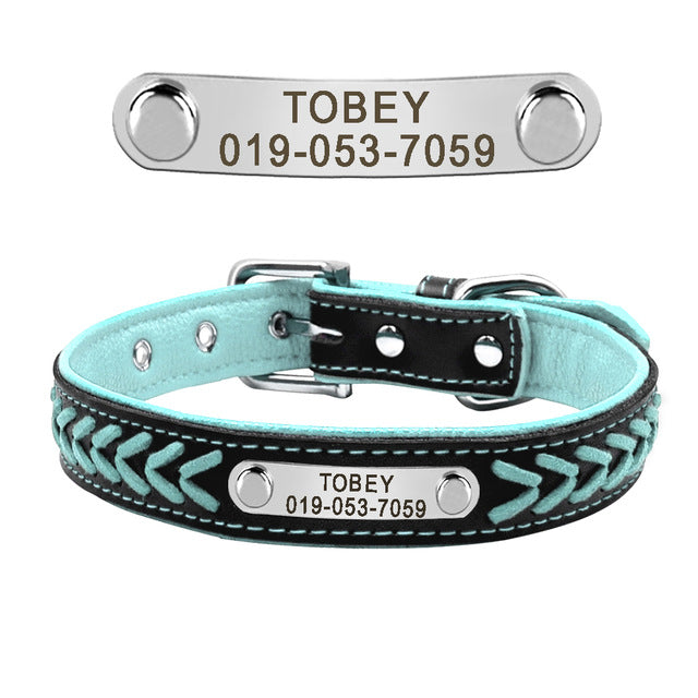 Engraved Pet ID Tag Collars Small Cats Dogs