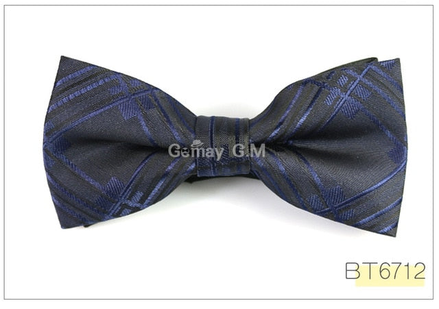 Polyester Bowtie For Men Fashion Casual Floral And Animal Patters Neckwear