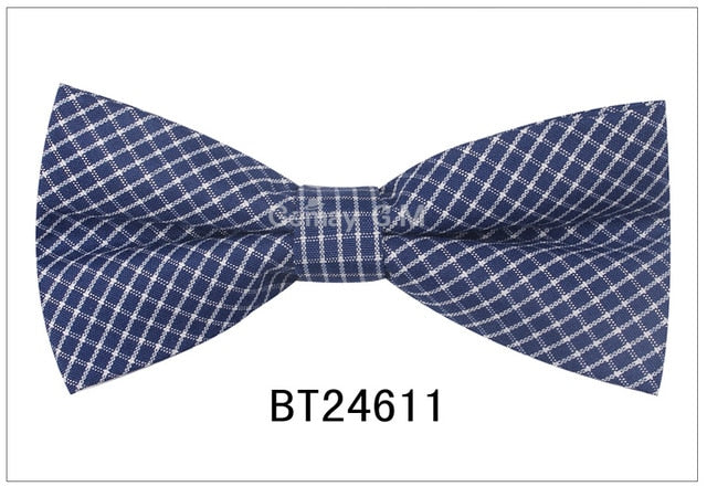 Plaid Bow Ties Children Suit Casual Bowtie