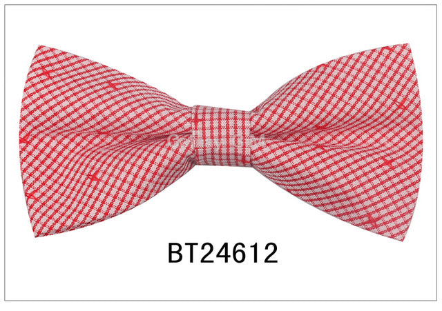 Plaid Bow Ties Children Suit Casual Bowtie
