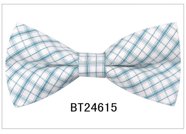 Plaid Bow Ties Children Suit Casual Bowtie