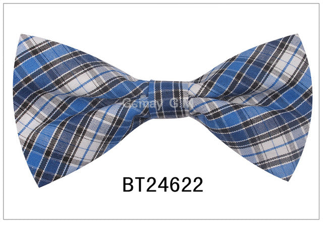 Plaid Bow Ties Children Suit Casual Bowtie