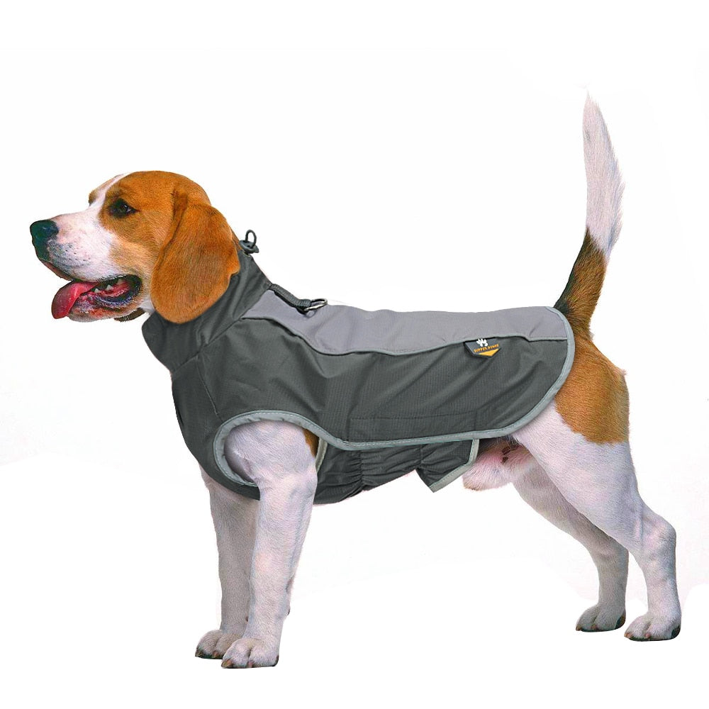 Warm Pet Jacket Winter Large Dogs Reflective Coat