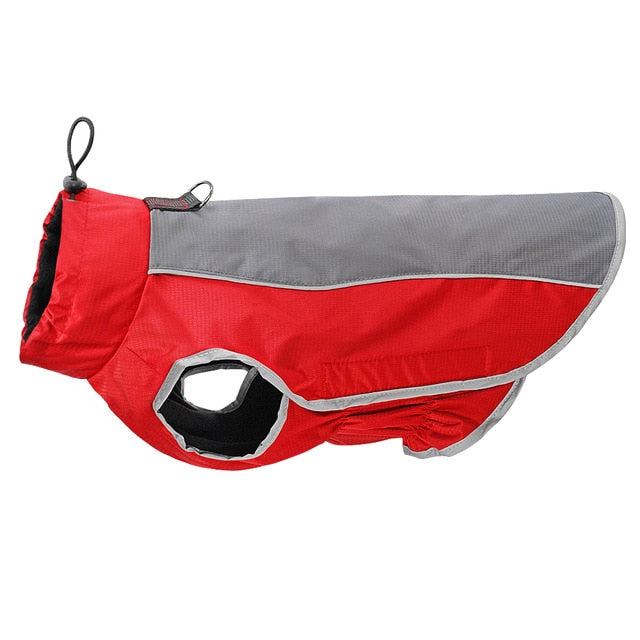 Warm Pet Jacket Winter Large Dogs Reflective Coat