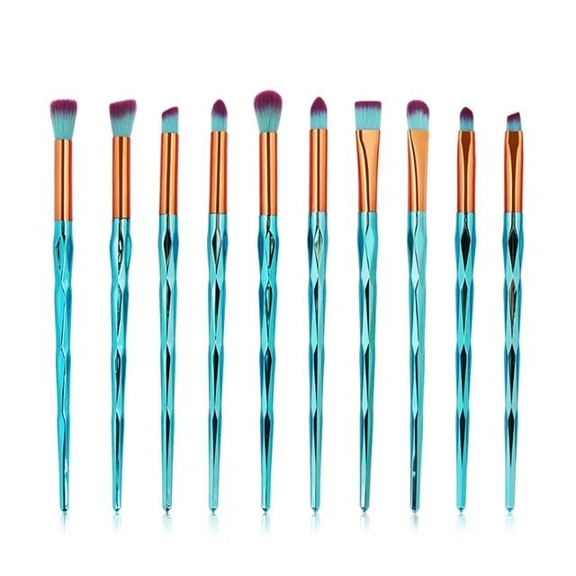 Diamond Shaped Makeup Brushes Powder Foundation, Eyeshadow, Blush Blending