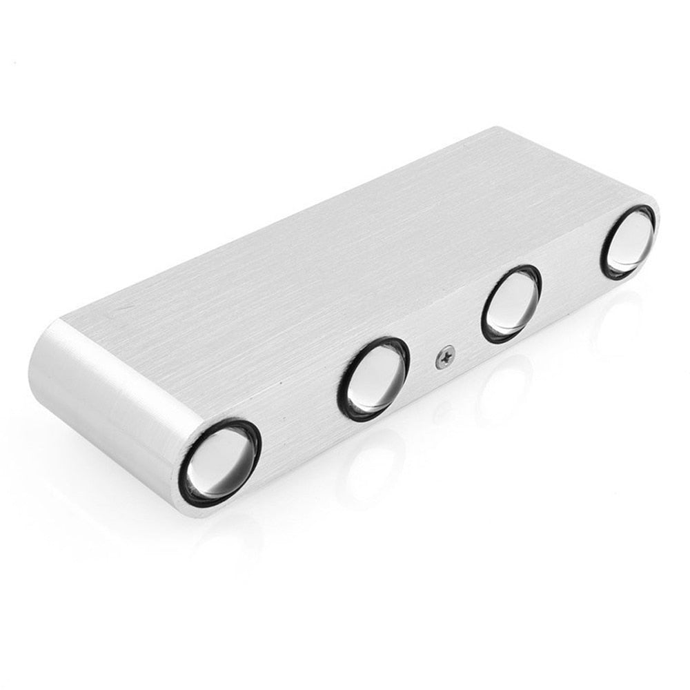 Modern 8W Up Down LED Wall Light Cuboid Colorful Lamp