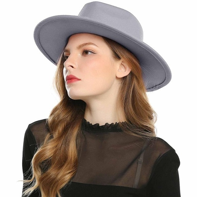 Winter Womens Fedora Jazz Stylish Sombrero