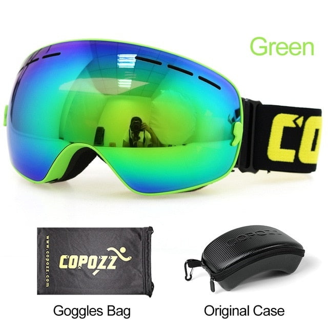 Ski Goggles Men Women Snowboard Glasses Skiing UV400 Protection Snow Skiing Anti-Fog Mask