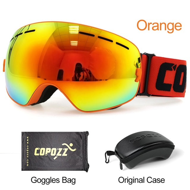 Ski Goggles Men Women Snowboard Glasses Skiing UV400 Protection Snow Skiing Anti-Fog Mask