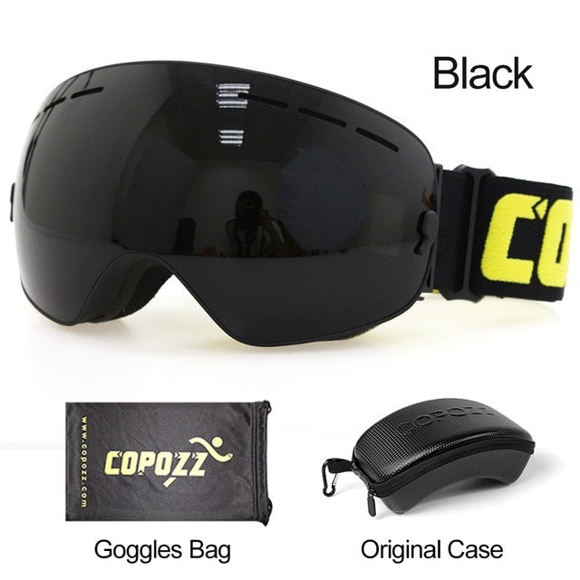 Ski Goggles Men Women Snowboard Glasses Skiing UV400 Protection Snow Skiing Anti-Fog Mask
