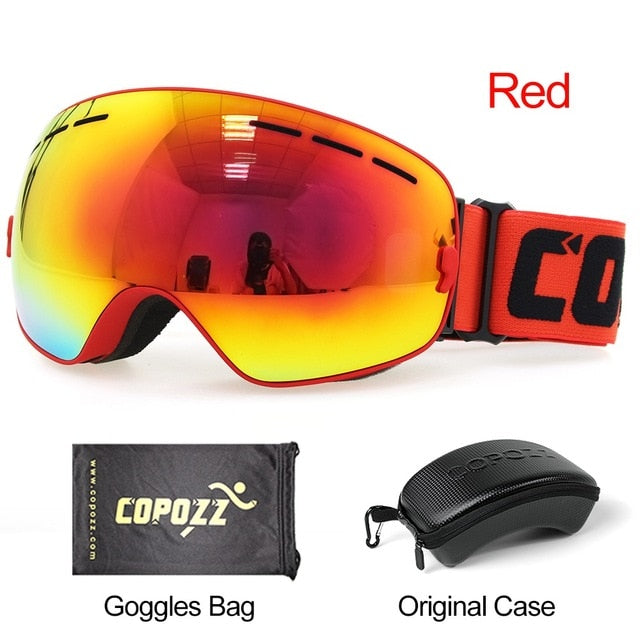 Ski Goggles Men Women Snowboard Glasses Skiing UV400 Protection Snow Skiing Anti-Fog Mask