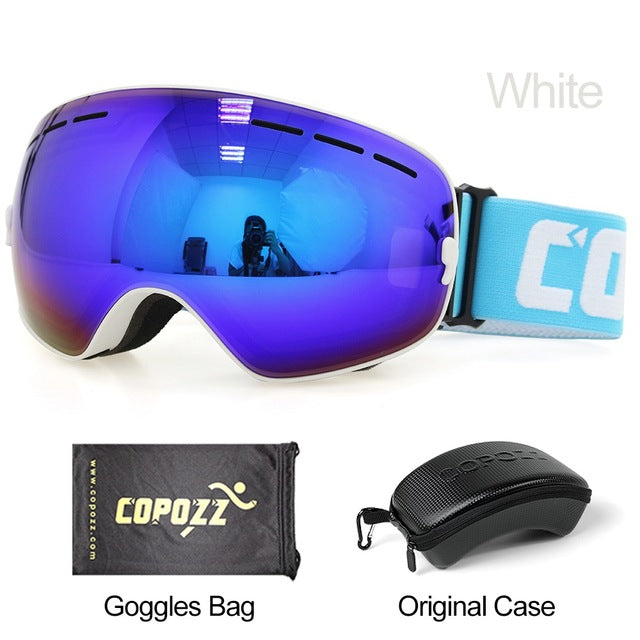 Ski Goggles Men Women Snowboard Glasses Skiing UV400 Protection Snow Skiing Anti-Fog Mask