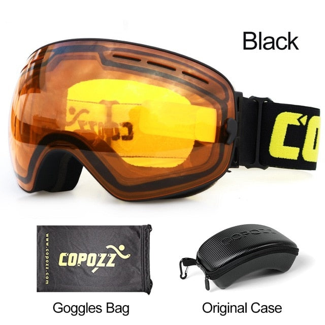 Ski Goggles Men Women Snowboard Glasses Skiing UV400 Protection Snow Skiing Anti-Fog Mask