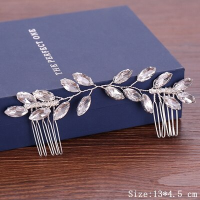 Wedding Hair Pins Pearl Crystal