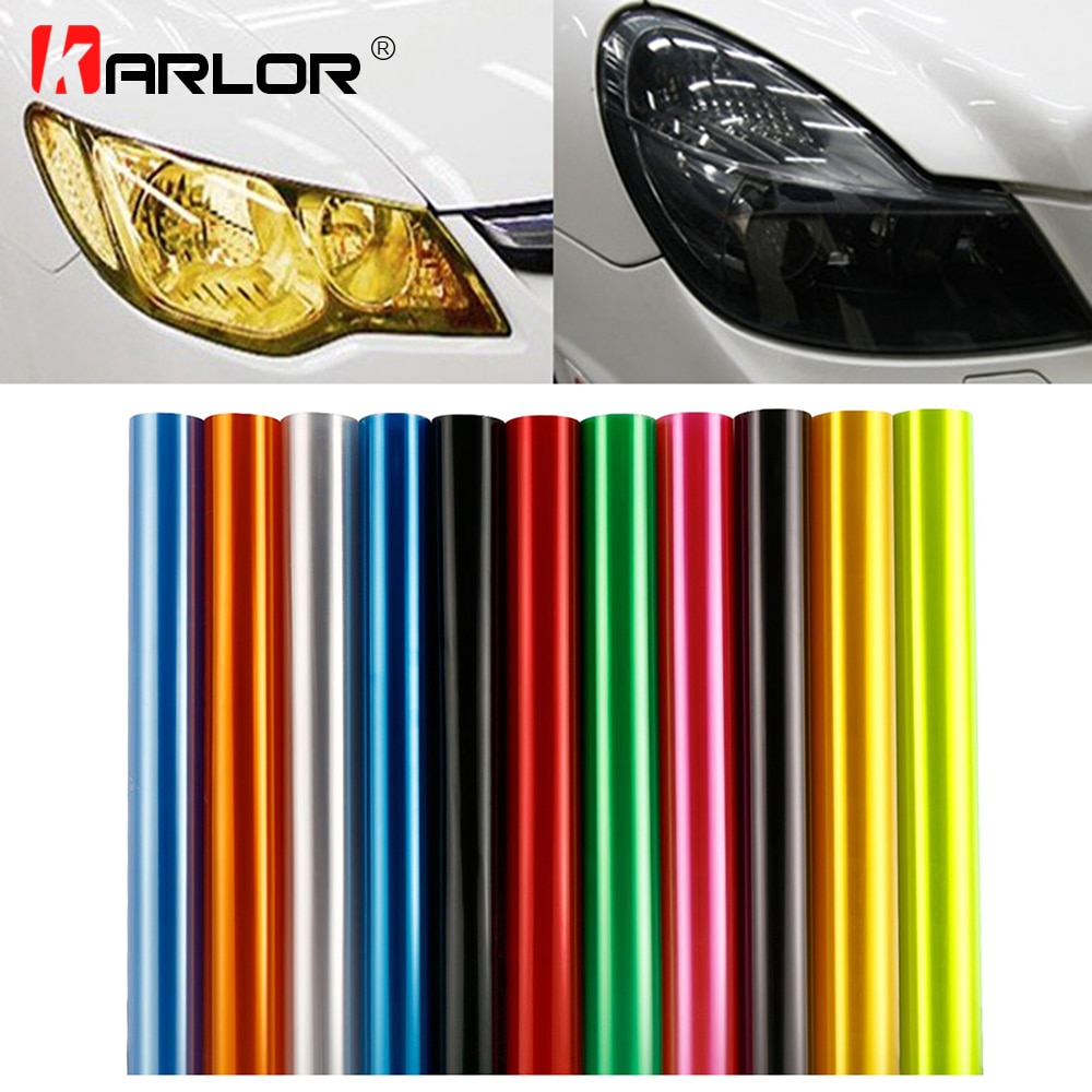Car Tint Sticker Headlight Vinyl Decal Smoke Film Sheet