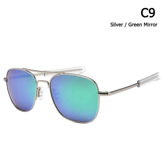 Polarized Aviation Sunglasses Men Pilot Mirror UV400