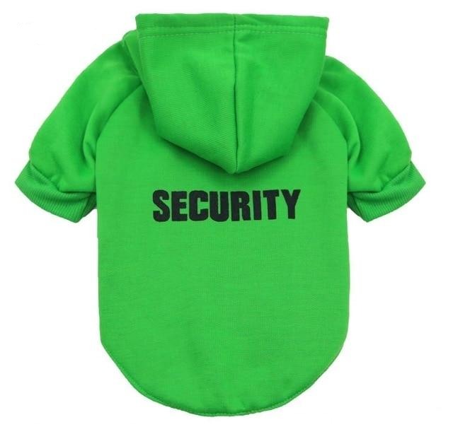 Security Cat Clothes Pet Costume