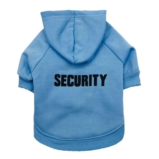 Security Cat Clothes Pet Costume