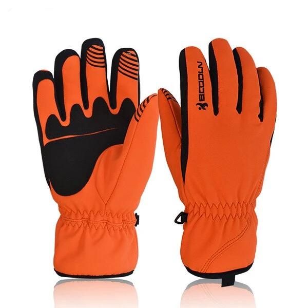 Ski Gloves Winter Thermal Fleece Warm