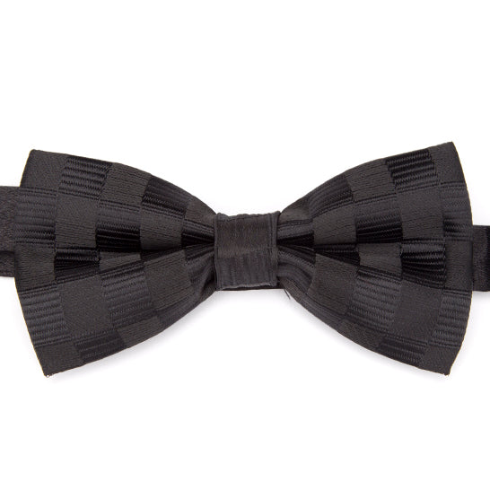 Mens Stripe Dots Plaid Bowtie